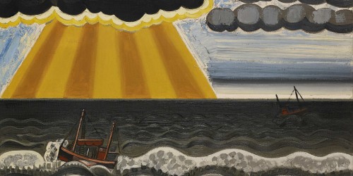 Jean Brusselmans, Het Onweder, 1938. Collectie Mu.ZEE Oostende.