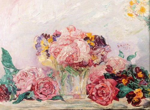 James Ensor, Roses, 1892. KMSK Brussel