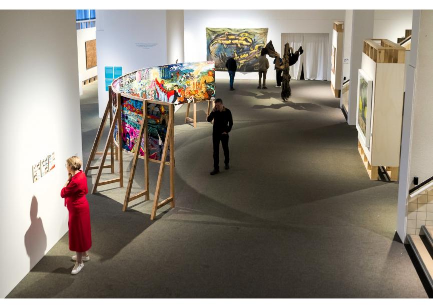 Zaalzicht FULL HOUSE collectie 2024 - Foto Yvan Mahieu