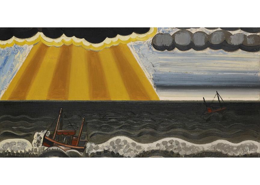 Jean Brusselmans, Het Onweder, 1938. Collectie Mu.ZEE Oostende.(Banner Low Res)