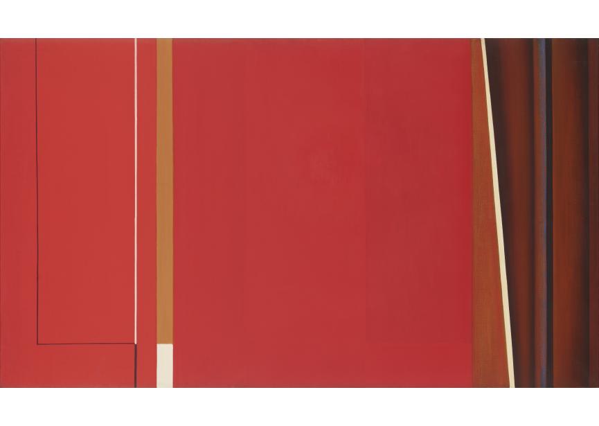 Luc Peire, Pompeï 1, 1965.  Collectie Peiremuzee, Knokke-Heist | Collectie Mu.ZEE, Oostende. Foto : Steven Decroos. 