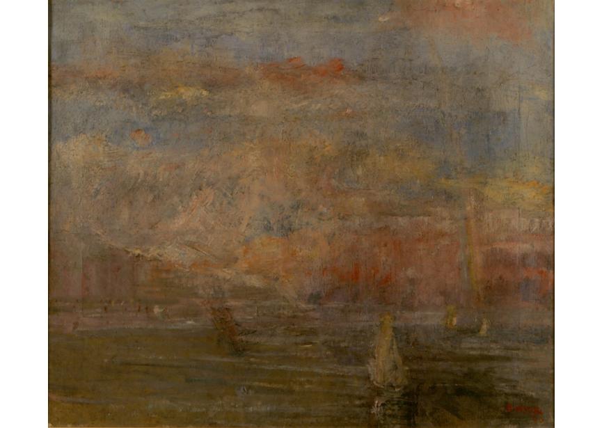 James Ensor, Na de storm, 1880