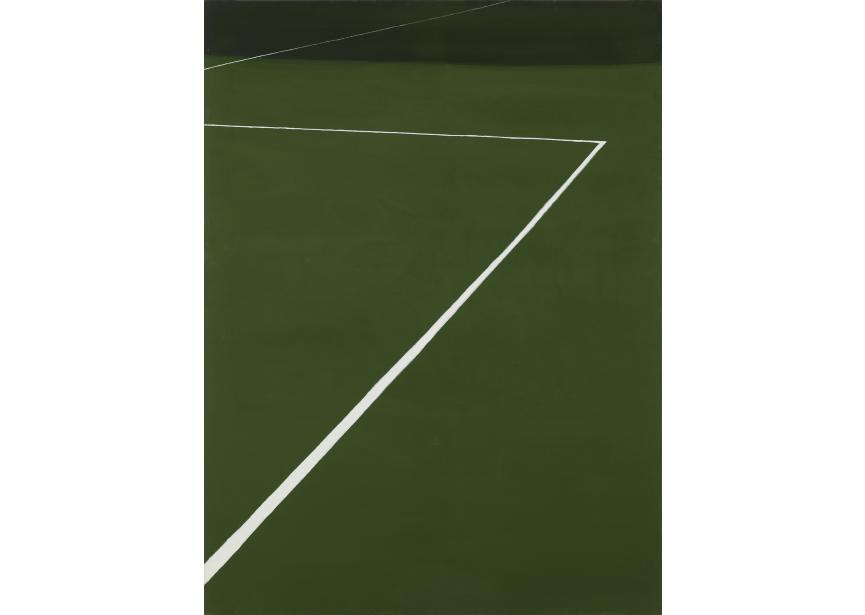 Raoul De Keyser ,Lines, 1972. Collectie Mu.ZEE ©Family Raoul De Keyser/SABAM 2022
